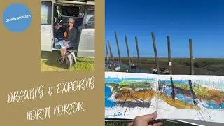 Drawing and exploring north norfolk