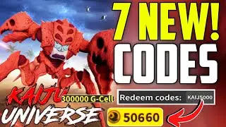 *FINALLY* ALL WORKING CODES FOR KAIJU UNIVERSE IN 2024! ROBLOX KAIJU UNIVERSE CODES