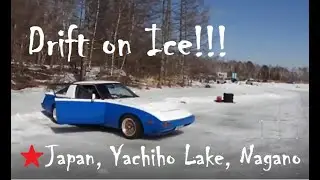 DRIFT ON ICE at Yachiho Lake in Nagano