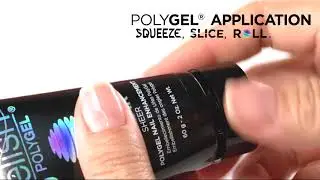Gelish PolyGEL® Tutorial: One Color Overlay with Soak-Off Gel