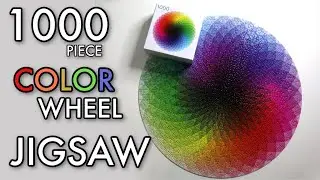 Will This 1000 Piece Jigsaw Ruin Me? Blue Kazoo Round Color Wheel!