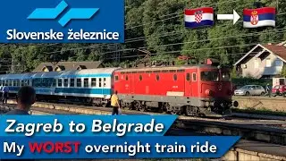 Zagreb to Belgrade Onboard the Slovenian Overnight Train