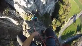 Klettern am Hängenden Stein