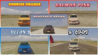 5 BRAND NEW CREW COLORS IN GTA ONLINE