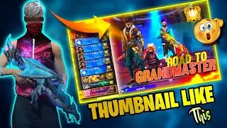 Free Fire New Rank Push Thumbnail Tutorial PS cc & Thumbnail Kaise Banaen#thumbnail