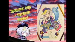 Drawing Qiqi - Genshin Impact