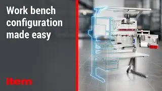 The item Work Bench Configurator – Design an assembly work bench online