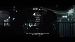 Drive: The Game - video game loading screen trend