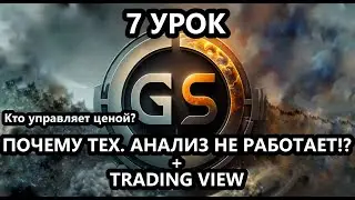 7 Урок. Почему технический анализ не работает!? | Разбор программы Trading View | Трейдинг с нуля