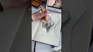 Как нарисовать портрет 💔 инст: yanainst