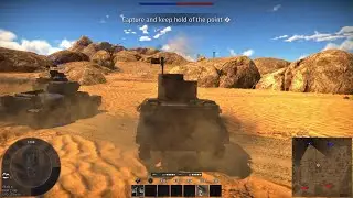 War Thunder Tank Battle