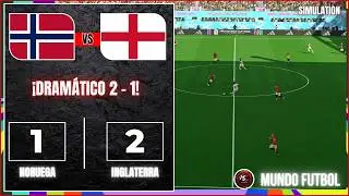 ENGLAND TO THE SEMIFINALS IN EXTRA TIME! Agonizing 2-1 victory over a heroic Norway (Gameplay)