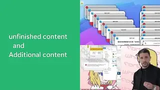 unfinished & additional contents