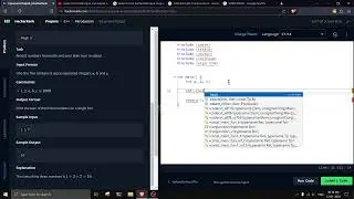 solving input and output c++ hackerrank!