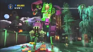NEW Lego Batman 2 DC Super Heroes level 13 Core Instability walkthrough(with cheats codes)