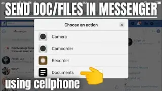 2020 HOW TO Send Files in Messenger WITHOUT DOWNLOADING ANY APPLICATION | Las Tv