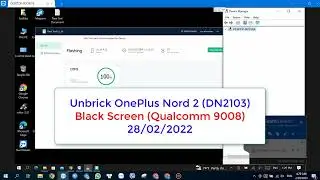 How to Unbrick OnePlus Nord 20 (DN2103) - Black Screen (Qualcomm 9008 mode)