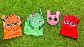 Unboxing Vineria (Green) Sprunki costume cosplay 
