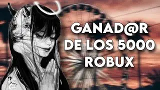 GANAD@R DEL SORTEO DE LOS 5000 ROBUX ❤️😃🤘🏻🫡🥰👹😵‍💫