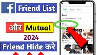 facebook mutual friend hide/facebook mutual friends hide 2024/facebook mutual friend hide new update