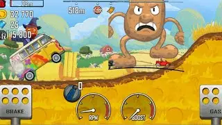 Hill Climb Racing All Vehicles Vs Potato Man |  Hill Climb Racing 