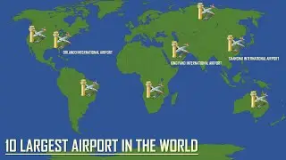 Top 10 Largest Airports In The World 2023