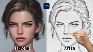 How to Turn a Photo into a Pencil Sketch.
