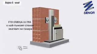 Най-тънкият стенен окачвач FTD OMEGA ULTRA