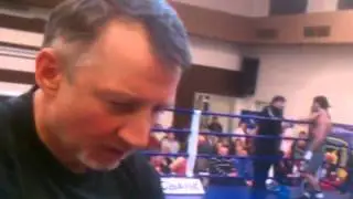Интервью Александра Спирко после боя 17.03.2012