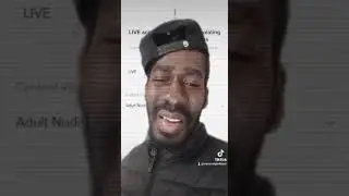 My TikTok Live Suspended on NYE For Doing Poetry They Claim is Nudity SMH