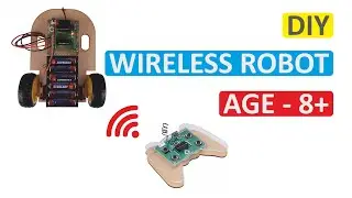 Wireless Robotics Kit | DIY STEM Kit | Age 8 + | Remote Controlled Car Kit | Roinco | Robo India