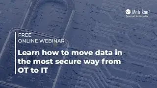 [WEBINAR] Learn how to move data in the most secure way from OT to IT