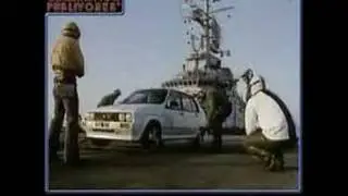 Citroen Launched off of an Aircraft Carrier