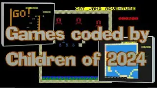 ZX Spectrum Games Written by 10 & 11 Year Old School Children in 2024 -  Jonathan Cauldwell's AGD