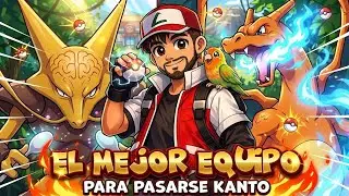 ✅️ THE PERFECT TEAM TO BEAT KANTO (Pokémon FireRed)