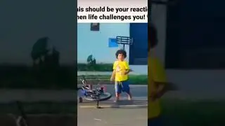 This should be your reaction when life challenges you!❤️#reels #shorts
