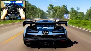 Forza Horizon 5 - 2018 McLaren Senna, FH5 Thrustmaster TX Gameplay w/tune