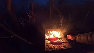 Отдых у костра. Rest by the fire