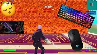 SteelSeries Apex Pro TKL ASMR Chill😴2v2 Box Fight Gameplay 🏆 Satisfying Keyboard Fortnite 360 FPS 4K