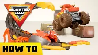 Monster Jam Minis speed out of a SCORPION?! Here’s how to assemble the Venom Velocity playset!