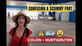 PANAMA CITY COLON CRUISE PORT: HURTIGRUTEN FRIDTJOF NANSEN