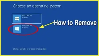 How to remove volume 1or 3 in boot menu / Volume 3 को Delete कैसे करे ।