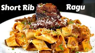 How To Make Short Rib Ragu | DELICIOUS Pasta Recipe 