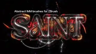 ABSTRACT IMM BRUSHES FOR ZBRUSH + TUTORIALS
