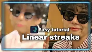 Linear streaks easy tutorial - Alight Motion