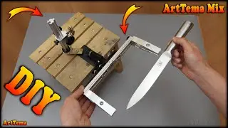DIY! I made this knife sharpener from parts I bought on AliExpress.
