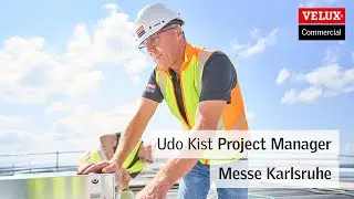 SHEV rooflight replacement at Messe Karlsruhe conference and exhibition centre