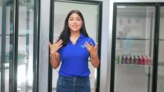 What is the recommended temperature for setting up a walk-in cooler?