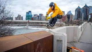 Painting Pictures on the CityScape | Rollerblading |