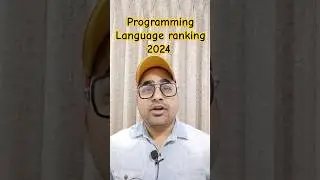 Programming language ranking 2024 | Tiobe Index 🎯 #shorts #shortvideo #viral #certification #short